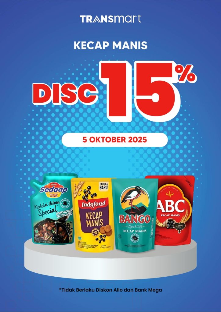 Rahasia Dapur Hemat Terungkap! Kecap Manis Favorit Diskon Gila-Gilaan di Transmart!