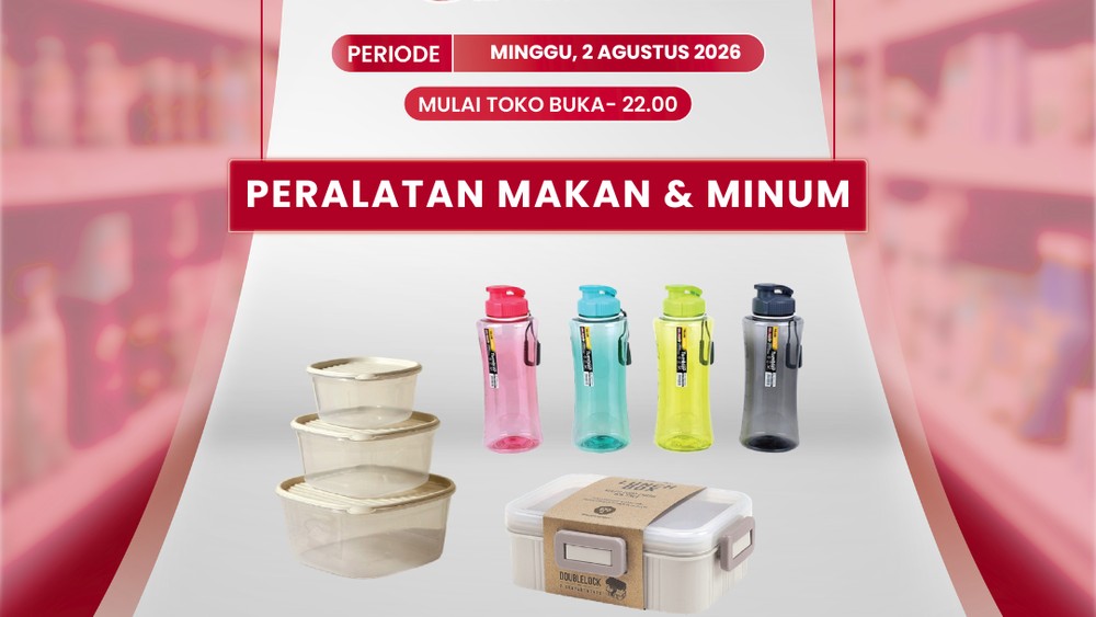 Jangan Lewatkan! Transmart Full Day Sale Kembali Guncang Harga, Peralatan Makan Mewah Kini Hanya Rp 12 Ribu Saja? Cek Bocoran Diskonnya di Sini!