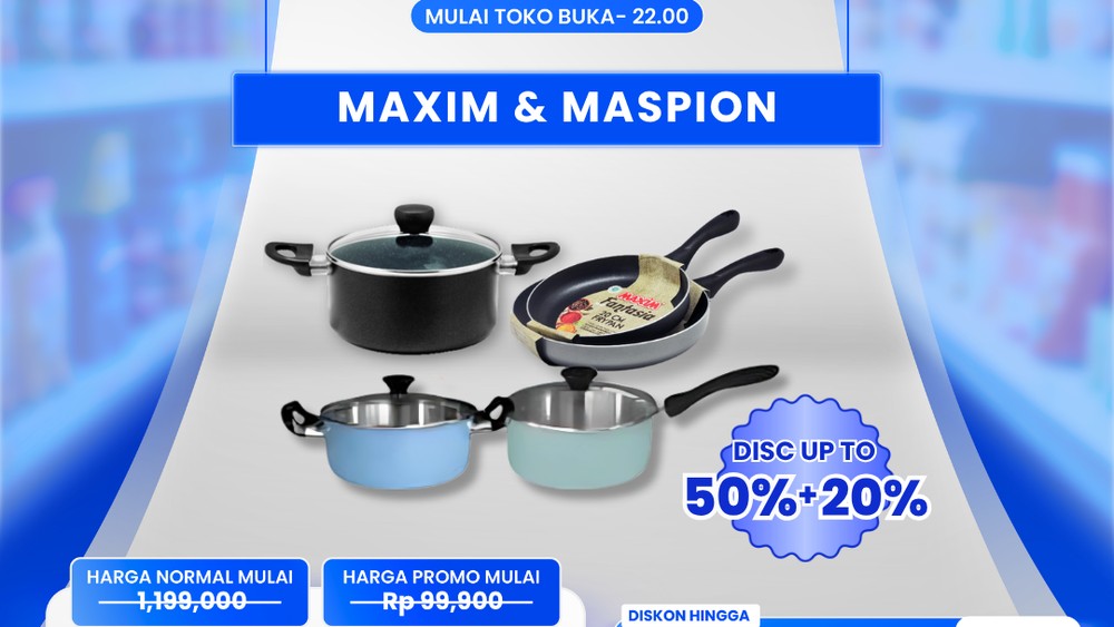 Promo Menggila Transmart: Panci Jutaan Rupiah Jadi Puluhan Ribu, Ini Rahasia Diskon Fantastisnya yang Wajib Kamu Tahu!