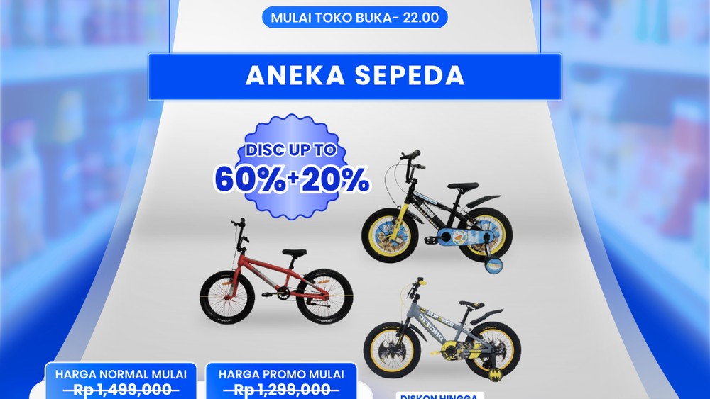 Transmart Full Day Sale Sepeda Bikin Melongo