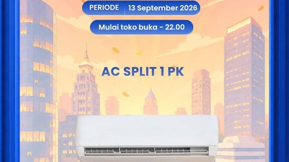 Bocoran Eksklusif! AC 1 PK Cuma Rp 4 Juta di Transmart: Rahasia Hemat Rp 1,7 Juta Terungkap!