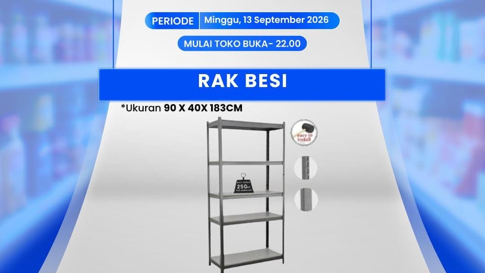Terungkap! Trik Jitu Bawa Pulang Rak Besi Jutaan Rupiah di Transmart Hanya dengan Ratusan Ribu, Jangan Sampai Ketinggalan!