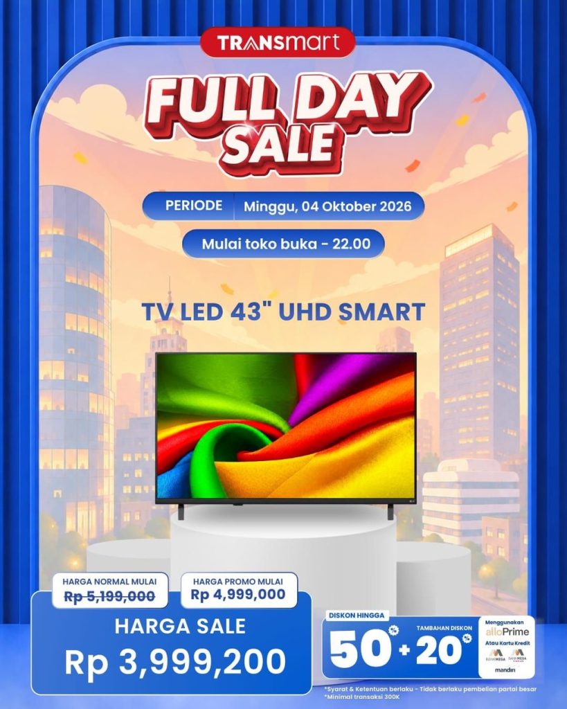 TV 43 Inci Murah Meriah di Transmart
