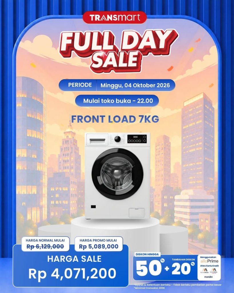 Transmart Sale: Diskon Jutaan Rupiah Menanti
