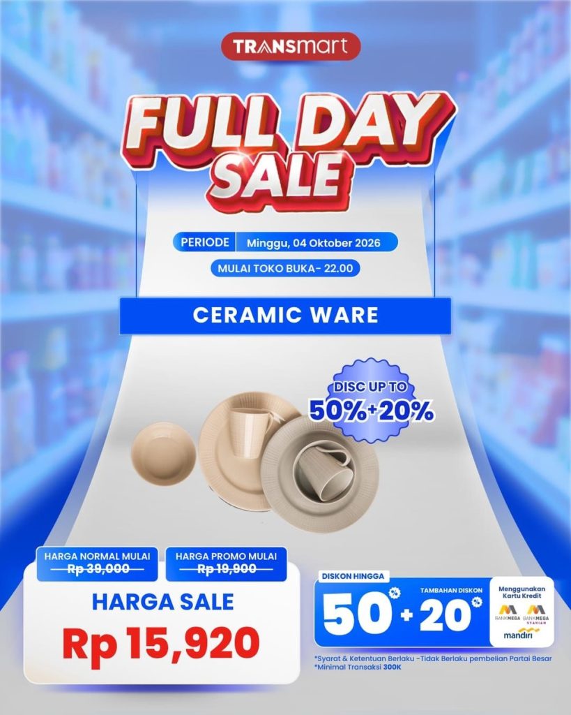 Transmart Obral Keramik Harga Mulai 15 Ribuan