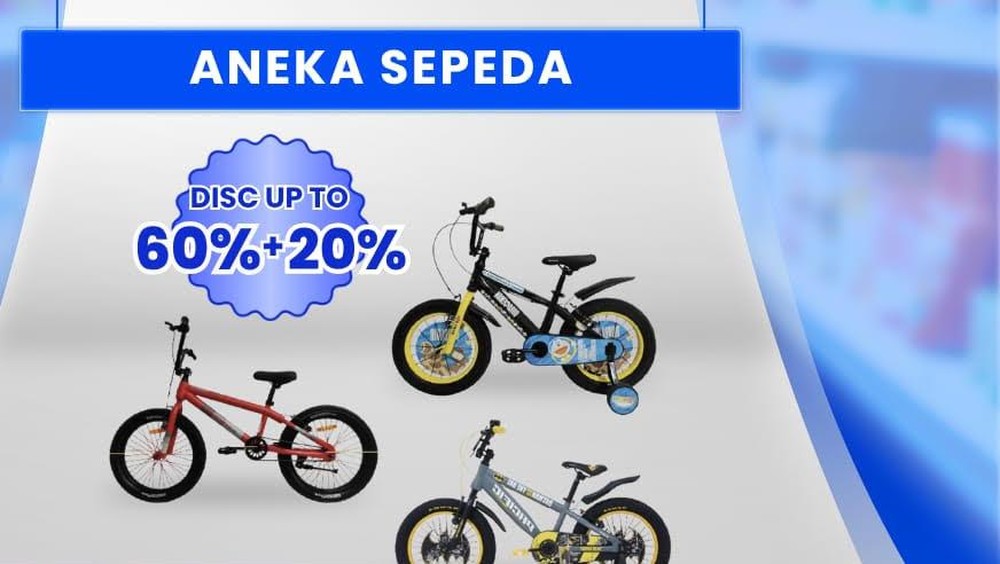 Transmart Obral Sepeda Harga Bikin Kaget